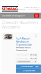 Mobile Screenshot of baustelle.strabag.at