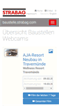 Mobile Screenshot of baustelle.strabag.com